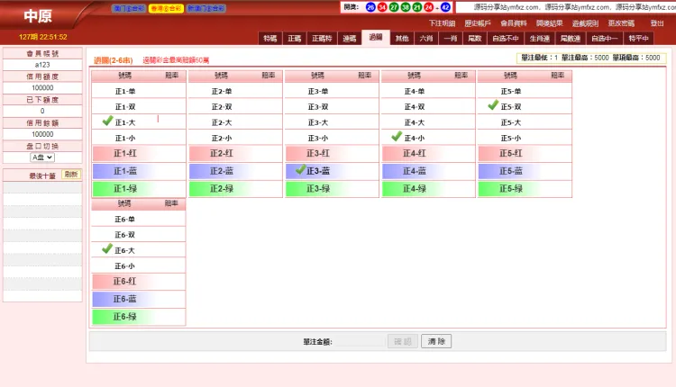 三合一中原OA香港六合彩信用盘源码,澳门六合彩完整运营版本附带搭建教程